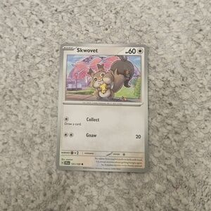 POKEMON TCG Card Skwovet Journey Together 131/159